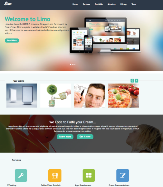 Limo WordPress Theme