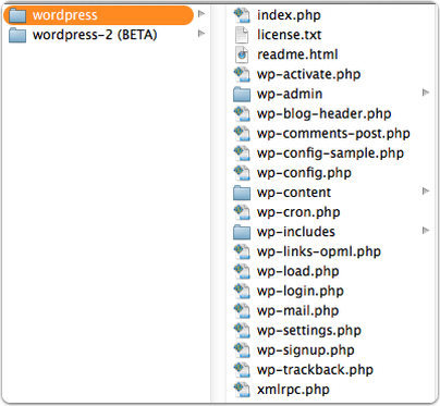 fitxers wordpress 4beta2
