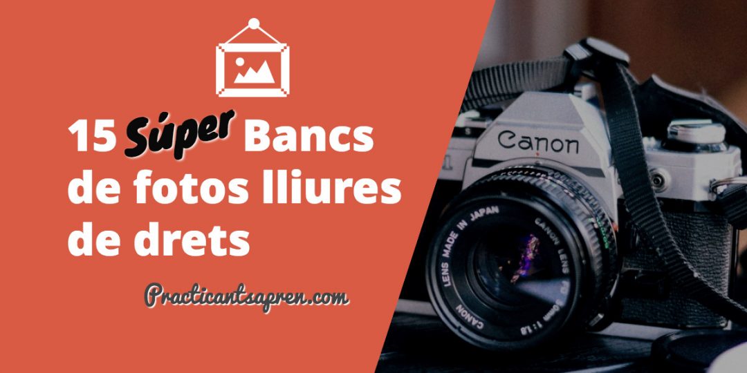 Recull de 15 bancs de fotos lliures